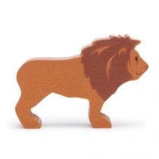 Animal en bois Lion