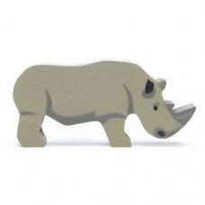 Animal en bois Rhinocéros